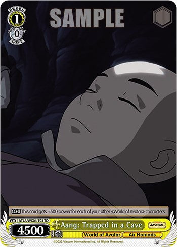 Aang: Trapped in a Cave (ATLA/WX04-T03 TD) - Avatar: The Last Airbender - for just $0.07! 
