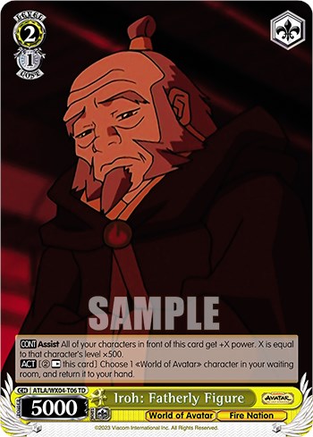 Iroh: Fatherly Figure (ATLA/WX04-T06 TD) - Avatar: The Last Airbender - for just $0.07! 