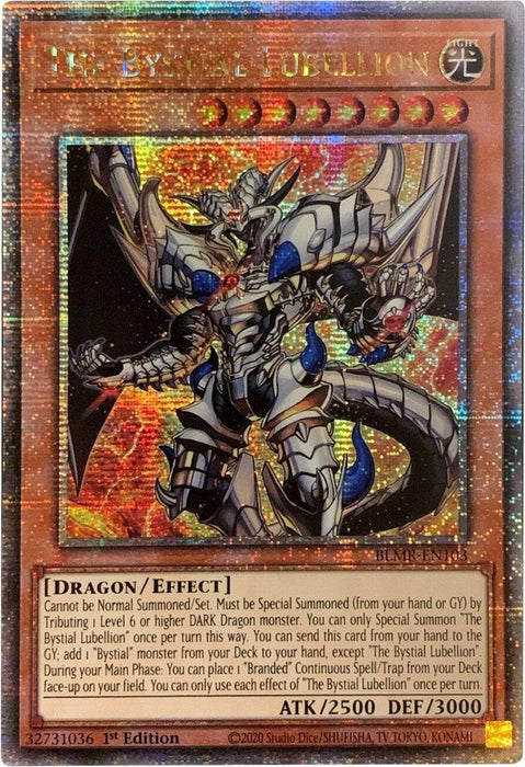 The Bystial Lubellion [BLMR-EN103] Quarter Century Secret Rare - for just $75.95! 