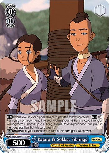 Katara & Sokka: Siblings (ATLA/WX04-T11 TD) - Avatar: The Last Airbender - for just $0.09! 