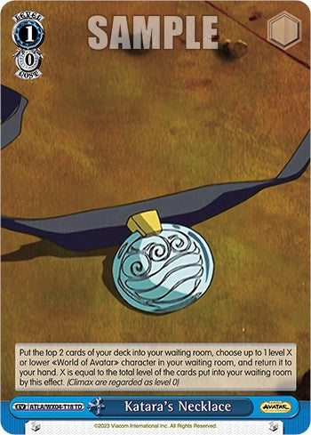 Katara's Necklace (ATLA/WX04-T18 TD) - Avatar: The Last Airbender - for just $0.07! 