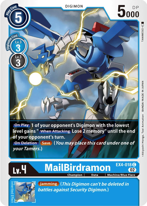 MailBirdramon [EX4-018] [Alternative Being Booster] - Just $0.09! Shop now at Retro Gaming of Denver