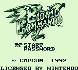 Bionic Commando – Game Boy SRAM Reproduction Cartridge - for just $19.99! 