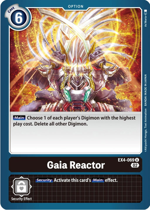 Gaia Reactor [EX4-069] [Alternative Being Booster] - Just $0.09! Shop now at Retro Gaming of Denver