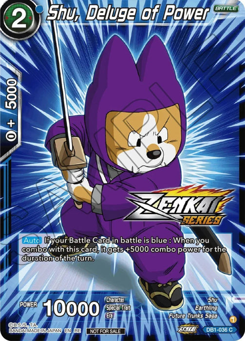 Shu, Deluge of Power (Event Pack 12) (DB1-036) [Tournament Promotion Cards] - for just $0.80! 