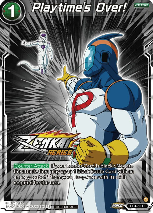 Playtime's Over! (Event Pack 12) (EB1-55) [Tournament Promotion Cards] - for just $0.20! 