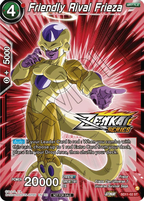 Friendly Rival Frieza (Event Pack 12) (SD11-02) [Tournament Promotion Cards] - for just $0.40! 