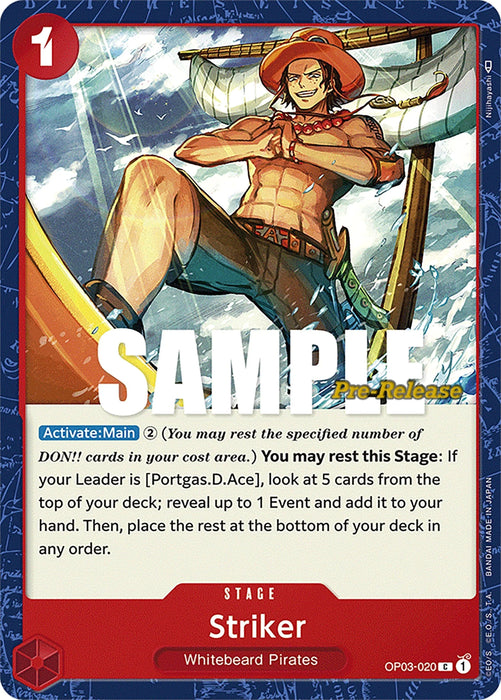 Striker [Pillars of Strength Pre-Release Cards] - for just $1.30! 