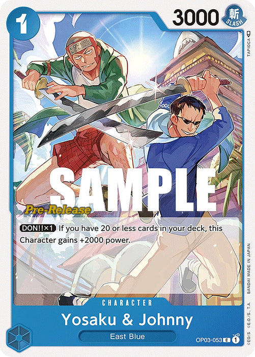 Yosaku & Johnny [Pillars of Strength Pre-Release Cards] - for just $0.25! 