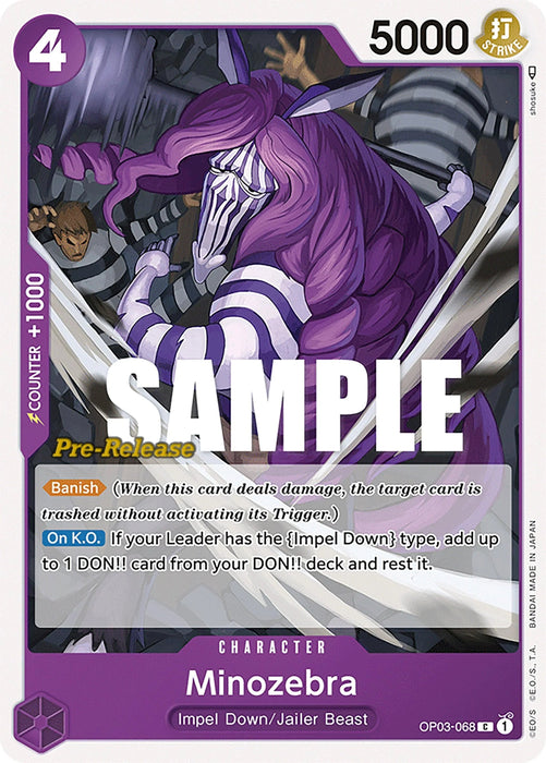 Minozebra [Pillars of Strength Pre-Release Cards] - for just $0.50! 