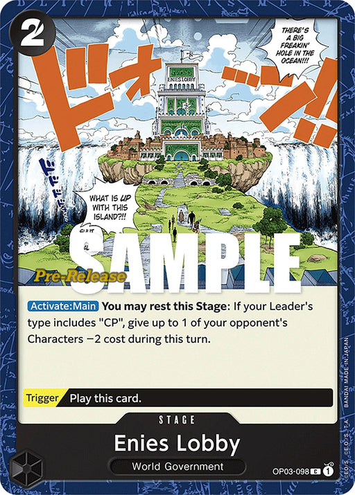 Enies Lobby [Pillars of Strength Pre-Release Cards] - for just $3.05! 