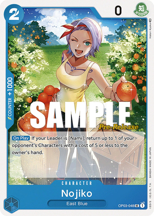 Nojiko [Pillars of Strength Pre-Release Cards] - for just $9.95! 