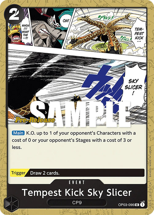 Tempest Kick Sky Slicer [Pillars of Strength Pre-Release Cards] - for just $4.30! 