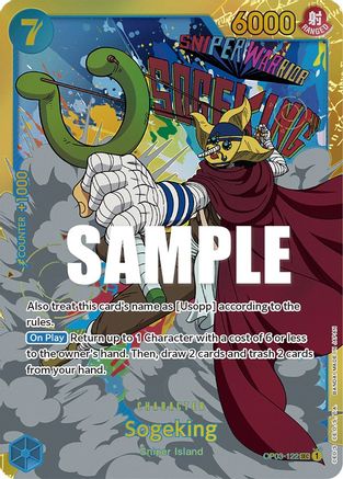 Sogeking (OP03-122) - Pillars of Strength Foil - for just $8.75! 