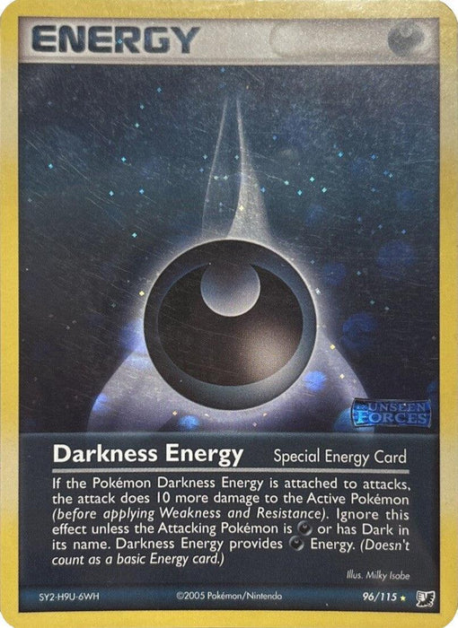 Darkness Energy (96/115) (Stamped) [EX: Unseen Forces] - for just $7.90! 