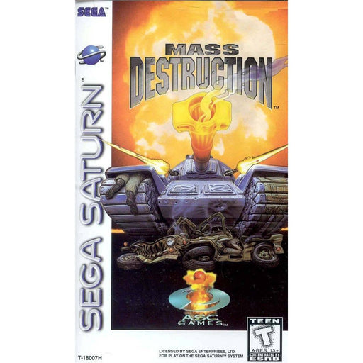 Mass Destruction (Sega Saturn) - Just $0! Shop now at Retro Gaming of Denver