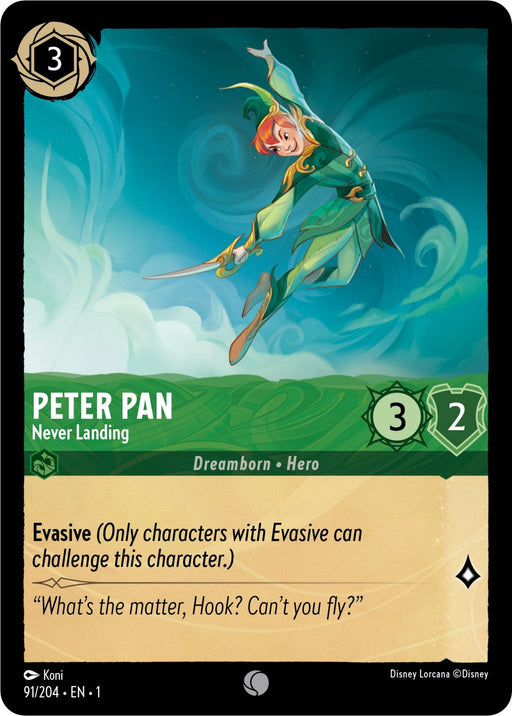 Peter Pan - Never Landing (91/204) - The First Chapter - for just $0.03! 