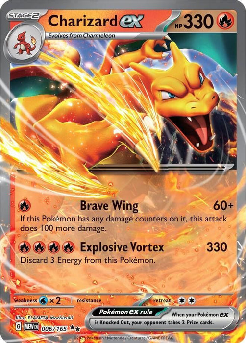 Charizard ex (006/165) [Scarlet & Violet: 151] - for just $4.35! 