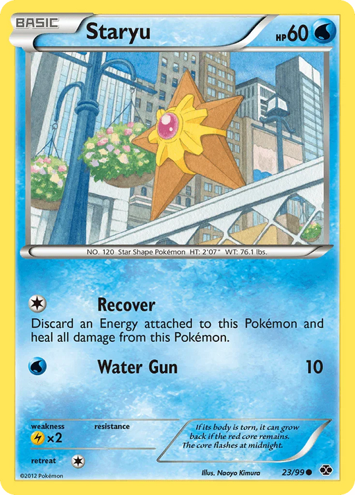 Staryu (23/99) [Black & White: Next Destinies] - for just $0.15! 