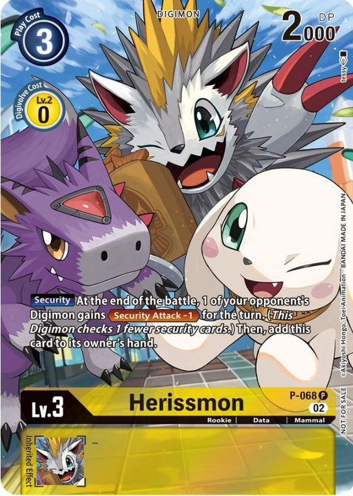 Herissmon [P-068] (Official Tournament Pack Vol. 10) [Promotional Cards] - Just $0.09! Shop now at Retro Gaming of Denver