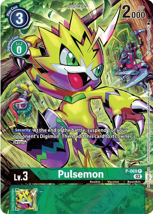 Pulsemon [P-069] (Official Tournament Pack Vol. 10) [Promotional Cards] - Just $0.09! Shop now at Retro Gaming of Denver