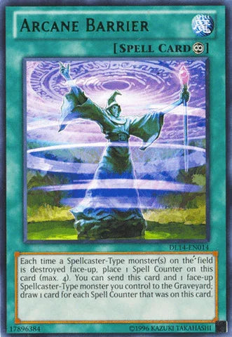 Arcane Barrier (Green) [DL14-EN014] Rare - for just $0.25! 