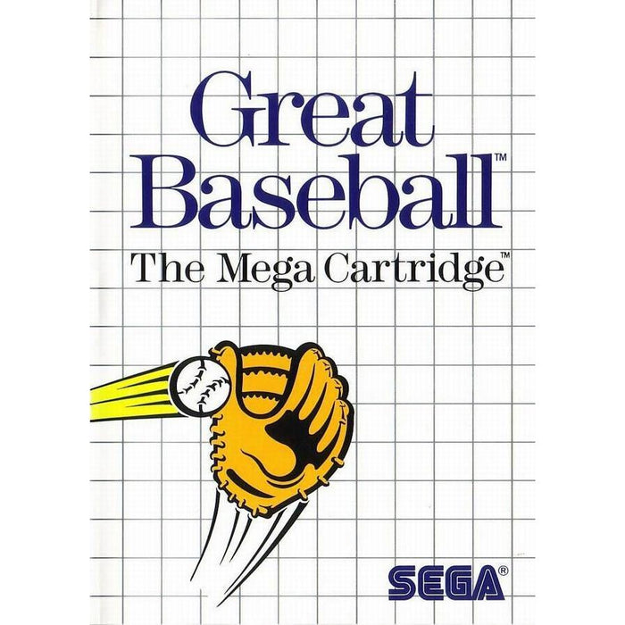 Great Baseball (Sega Master System) - Premium Video Games - Just $0! Shop now at Retro Gaming of Denver