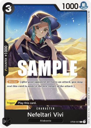 Nefeltari Vivi (ST08-007) - Starter Deck 8: Monkey.D.Luffy - for just $0.13! 