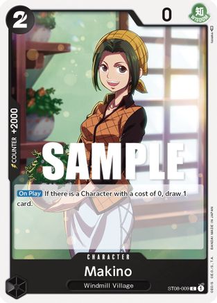Makino (ST08-009) - Starter Deck 8: Monkey.D.Luffy - for just $0.08! 