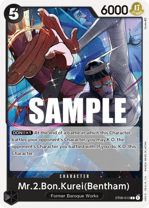 Mr.2.Bon.Kurei (Bentham) [Starter Deck: Monkey.D.Luffy] - for just $0.10! 