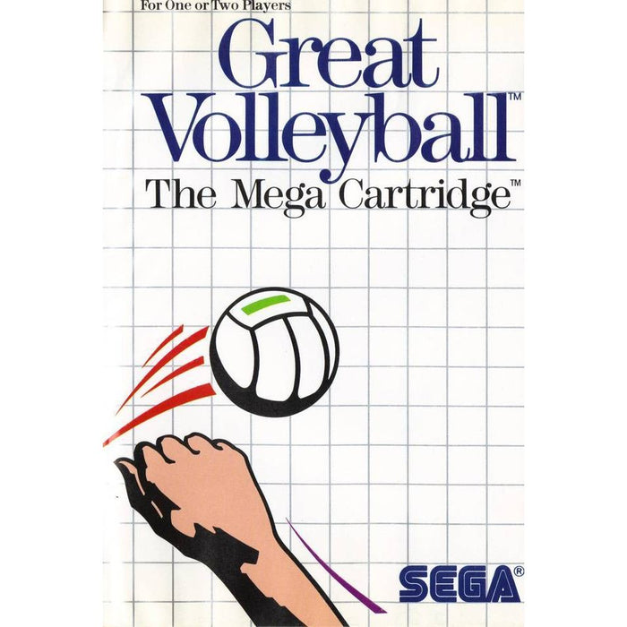 Great Volleyball (Sega Master System) - Just $0! Shop now at Retro Gaming of Denver