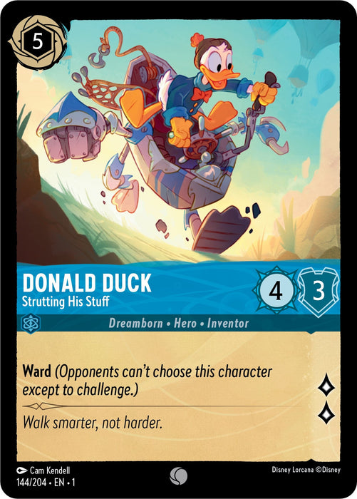 Donald Duck - Strutting His Stuff (144/204) - The First Chapter - for just $0.03! 