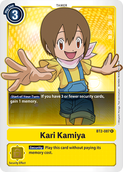 Kari Kamiya [BT2-087] [Release Special Booster Ver.1.0] - Just $0.09! Shop now at Retro Gaming of Denver