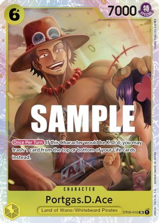 Portgas.D.Ace (ST09-010) - Starter Deck 9: Yamato Foil - for just $0.28! 