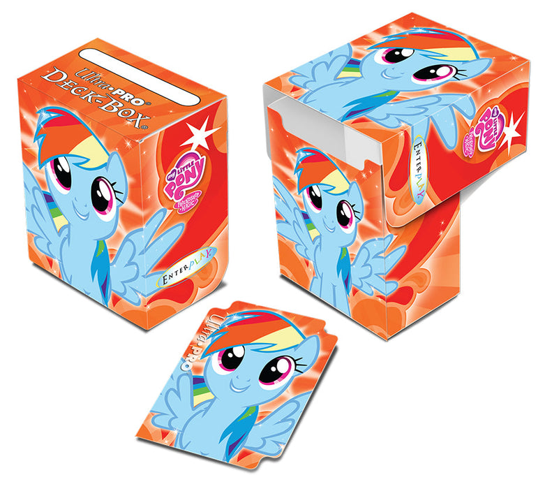 Ultra PRO: Deck Box - Full-View (My Little Pony - Rainbow Dash) - for just $0! 
