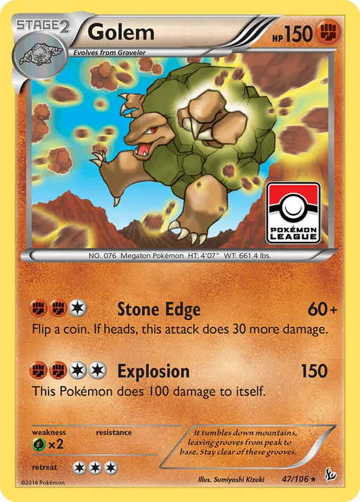 Golem (47/106) [XY: Flashfire] - for just $0.25! 