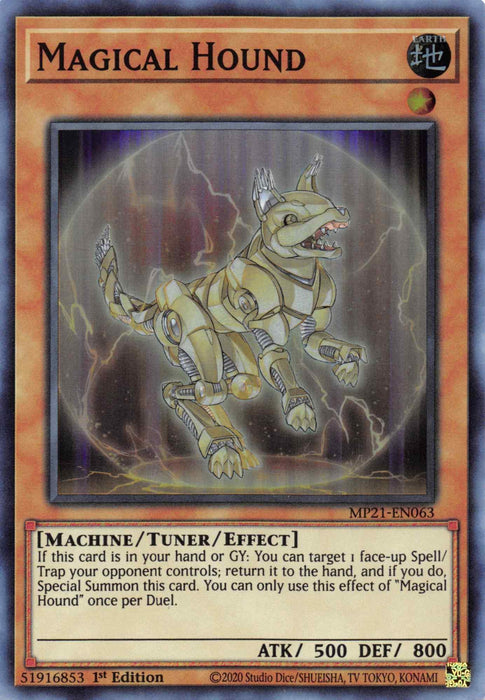 Magical Hound [MP21-EN063] Super Rare - for just $0.10! 