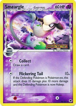 Smeargle (39/101) (Delta Species) (Stamped) [EX: Dragon Frontiers] - for just $11.90! 