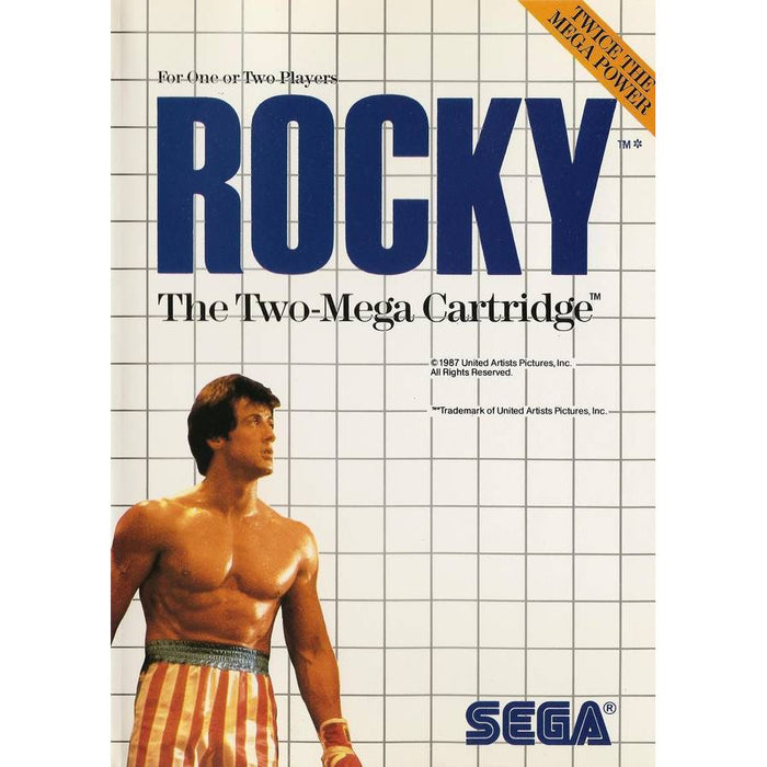 Rocky (Sega Master System) - Just $0! Shop now at Retro Gaming of Denver