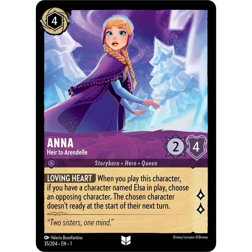 Anna - Heir to Arendelle (35/204) [The First Chapter] - Just $0.05! Shop now at Retro Gaming of Denver