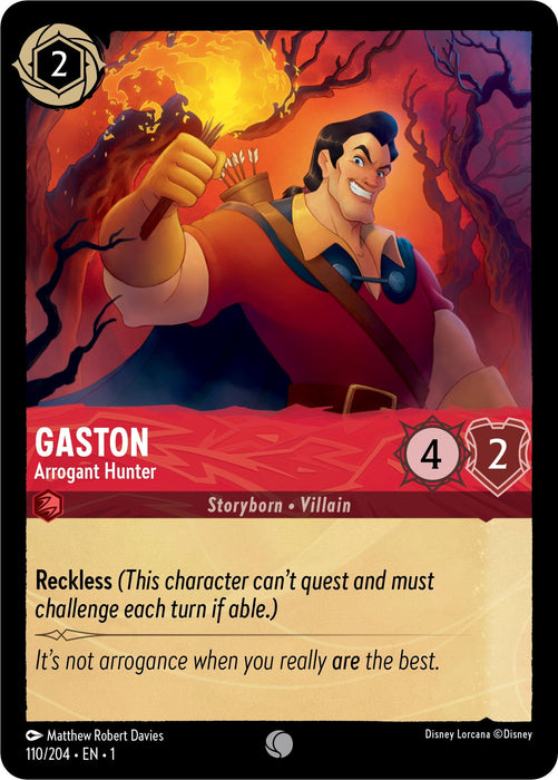 Gaston - Arrogant Hunter (110/204) - The First Chapter - for just $0.03! 