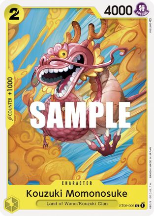 Kouzuki Momonosuke (ST09-006) - Starter Deck 9: Yamato - for just $0.08! 