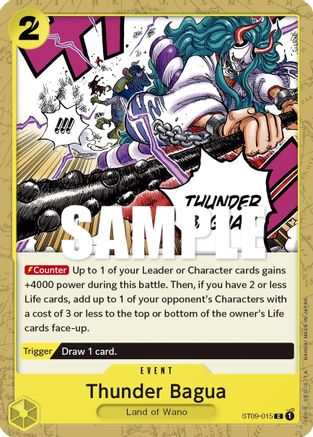 Thunder Bagua (ST09-015) - Starter Deck 9: Yamato - for just $0.10! 