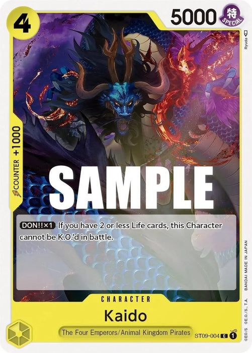 Kaido [Starter Deck: Yamato] - for just $0.10! 