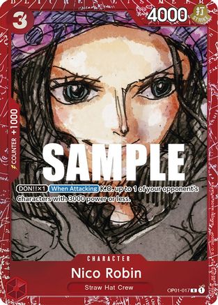 Nico Robin (Premium Card Collection -ONE PIECE FILM RED Edition-) (OP01-017) - One Piece Promotion Cards Foil - for just $17.93! 