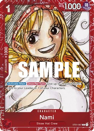 Nami (Premium Card Collection -ONE PIECE FILM RED Edition-) (ST01-007) - One Piece Promotion Cards Foil - for just $15.05! 