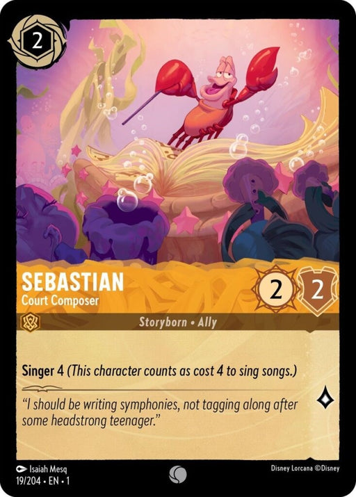 Sebastian - Court Composer (19/204) - The First Chapter - for just $0.03! 