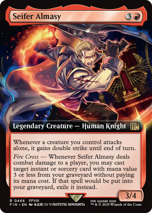 Seifer Almasy (FIN-466) - FINAL FANTASY: (Extended Art) Foil - for just $1.54! 