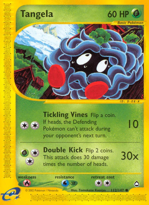 Tangela (112/147) [Aquapolis] - for just $4! 