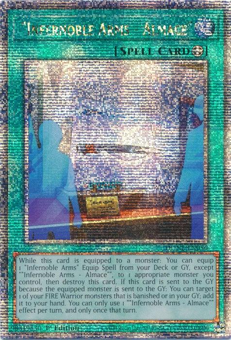 "Infernoble Arms - Almace" [DUNE-EN056] Quarter Century Secret Rare - for just $3.60! 